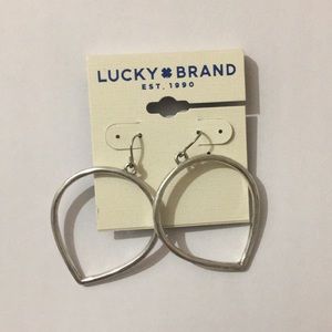 Lucky Brand teardrop earrings